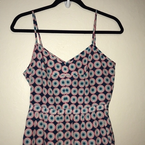 🌺J. CREW🌺RETRO FLORAL MINI  DRESS W/POCKETS🌺 - Picture 4 of 8